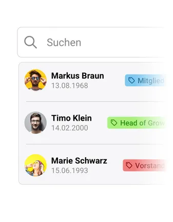 Mitgliederverwaltung