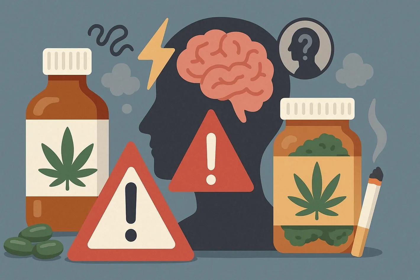 CBD & THC bei Schizophrenie: Studie zeigt unerwartete Effekte