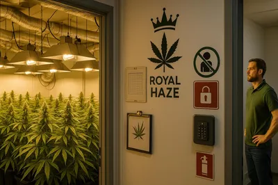 Ein Blick in den Cannabis Social Club „Royal Haze“ in Bad Wimpfen: Anbau, Organisation und Schutzmaßnahmen