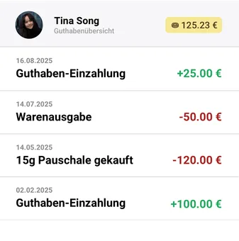 Guthabensystem